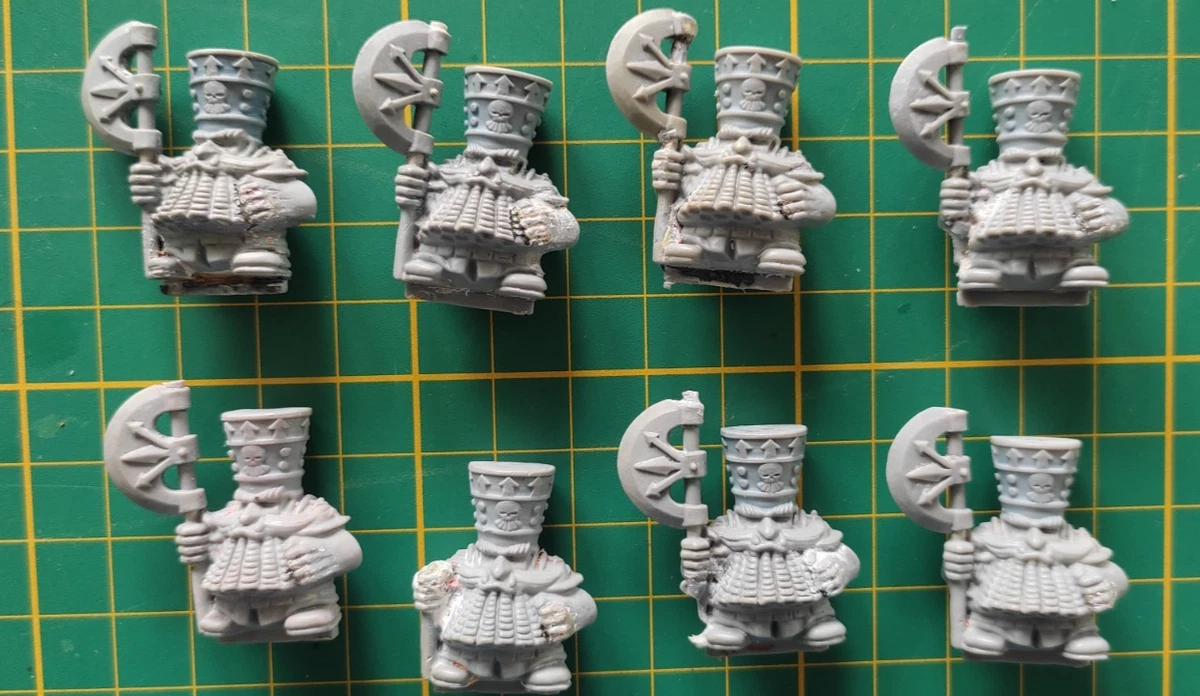 Figurines Warhammer - Nains Du Chaos 1985 En Métal (P-00CFK), Occasion, Pour Collectionneurs