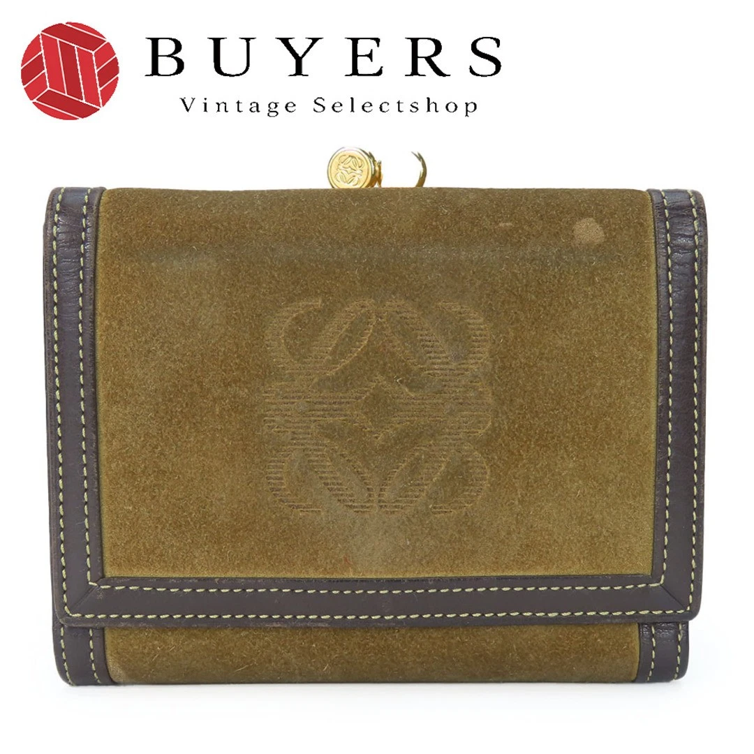 Portafoglio usato Loeweo tripl pellesciata scamo cachine mar ororamenta ferramen cappottoa a