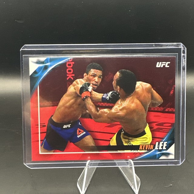 2019 Topps UFC Knockout Red /8 Kevin Lee #60