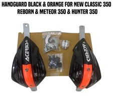 HANDGUARD KIT ORANGE FIT FOR R.E CLASSIC 350 REBORN & METEOR 350 & HUNTER 350