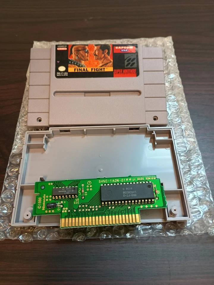 Final Fight - Super Nintendo SNES Game Cartridge - Authentic 1991 Capcom - Image 4 of 4