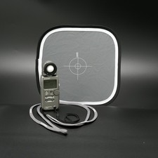 Sekonic L-358 Flash Master Digital Light Meter w/ RT-32N Module  Gray Card