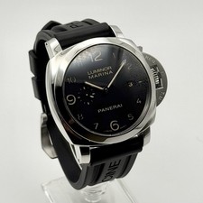 Panerai Luminor Marina 1950 3 Days PAM00359 44mm Black Dial Steel Watch 3