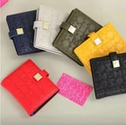 Fashion Classic Retro Women Universal Wallet Letter Printed Portable Card Purse