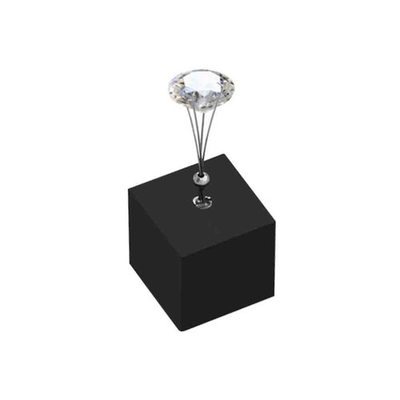 #ad #ad Diamond and Gemstone Display Stand – Black Straight Jewelry Holder for Stones $12.95