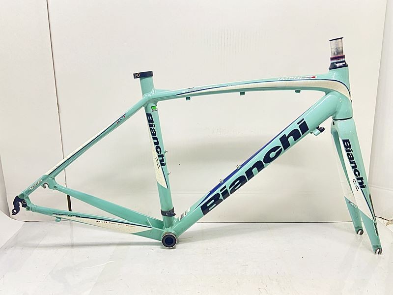 Bianchi Impulso Road Bike Frame Set 2013 Size 500 Aluminum Celeste