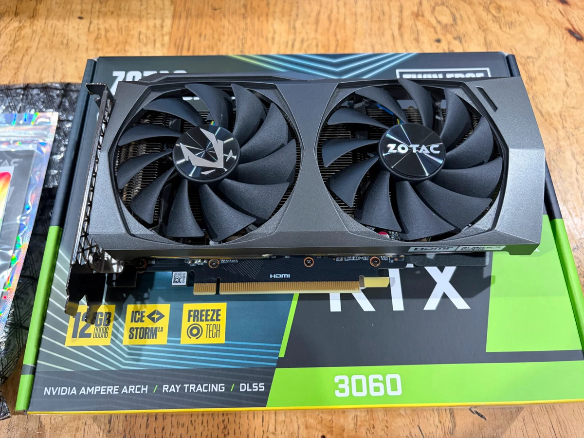 ZOTAC NVIDIA GeForce RTX 3060 12GB GDDR6 Computer Graphics Cards