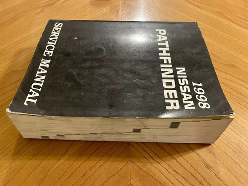 1998 Nissan Pathfinder SUV Shop Service Repair Manual Book XE SE LE 4WD 3.3L V6 - 第 1/4 張圖片