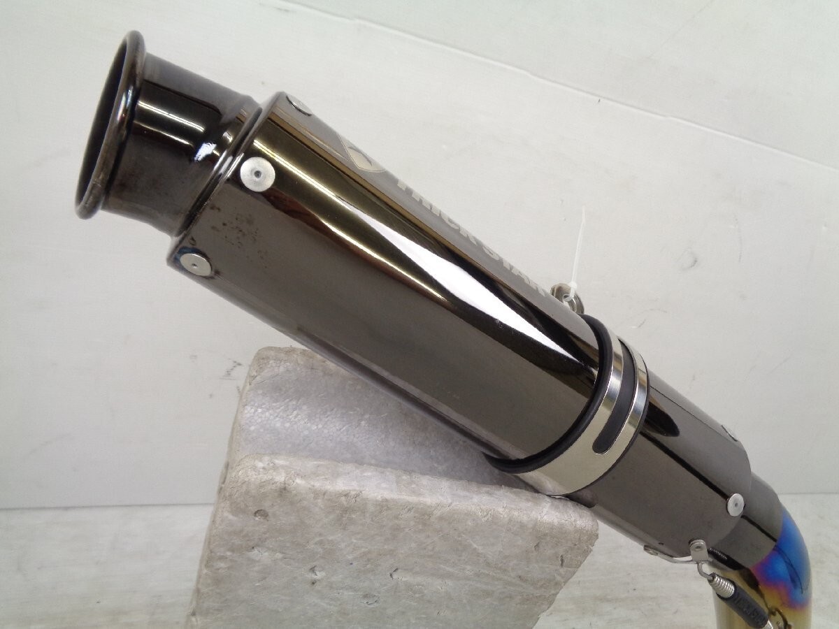 KAWASAKI ZX-10R 16-20 TRICKSTER Burnt Titanium Shotgun Slip