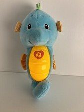 Fisher Price Plush Ocean Wonders Soothe Glow Seahorse Music Night Light Sounds