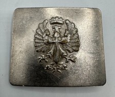 Fibbia cintura franco fascista spagnolo vintage uniforme guerra civile militare post ww2