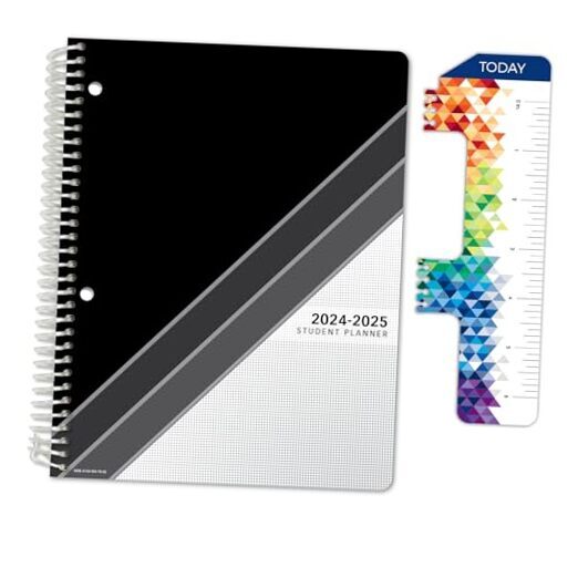 Dated Student Planner for Middle & High School 7x9 Medium Size