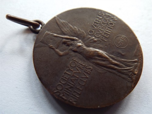 1918 Bore War 1900 Field Marshal Lord Roberts Kandahar Rifle Clubs Medal/ Fob - Picture 4 of 5
