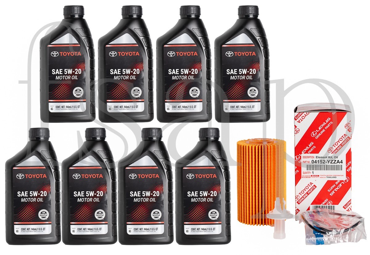 Genuine Toyota Oil Filter 2008 Toyota Tundra 5.7L 04152-YZZA4