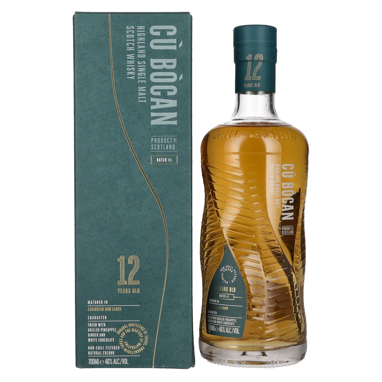 Tomatin 12 Years Old CÙ BÒCAN Highland Single Malt Batch 1