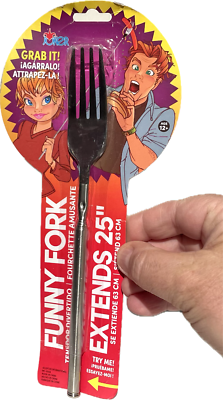 FUNNY EXPANDING FORK Extends Out 25