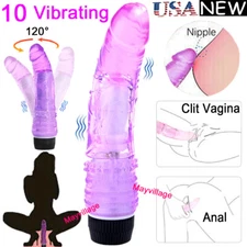 Multispeed-Vibrator-G-Spot-Dildo-Rabbit-Female-Adult-Sex-Toy-Waterproof-Massager