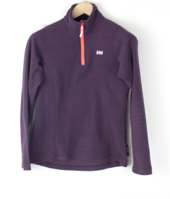 HELLY HANSEN Men Zip Neck Fleece Jumper Sweater Size S ˆ