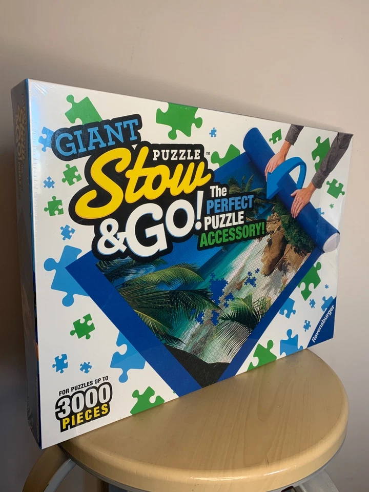 全新未拆封 Ravensburger "Giant Puzzle Stow & Go 适用于拼图" 最多 3000 件 — 第 2/4 张图片