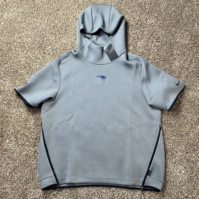 nike patriots short sleeve hoodie