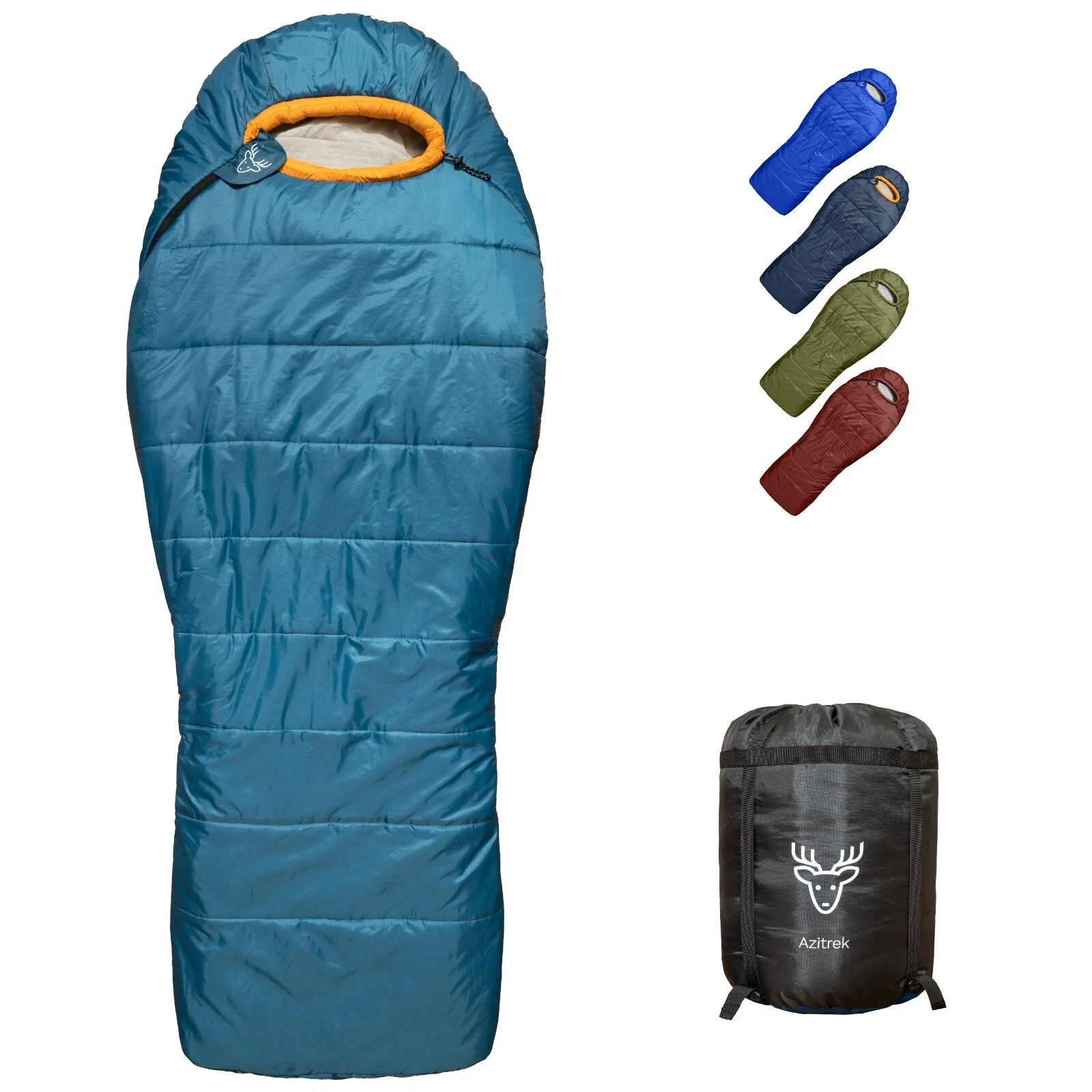 0 Degree Sleeping Bags For Adults Big & Tall - Cold Weather Winter Waterproof 4S
