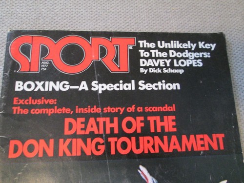 Sport August 1977 Magazine Boxing Death Of Don King Tournament Scandal Sugar Ray - Picture 2 of 7
