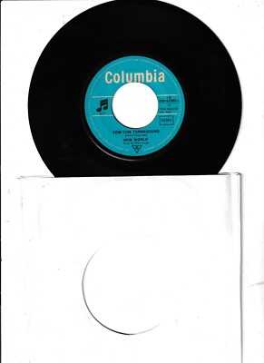 NEW WORLD - TOM TOM TURNAROUND / LAY ME DOWN - 7'' - SINGLE - VG