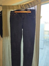 Mens Goodfellow And Company Dark Blue Corduroy Pants Size 36/32 Slim Fit