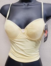 LiLy Underwire Cami Camisole Top Style 5226 - Yellow NWT