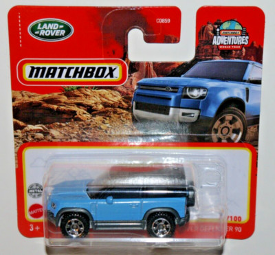 Matchbox MBX 89/100 - 2020 LAND ROVER DEFENDER 90 - BLAU