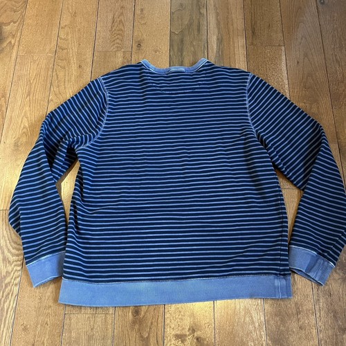 Boys Vineyard Vines Crewneck Sweatshirt Blue Stripes 100% Cotton sz XL (18) - Picture 7 of 9