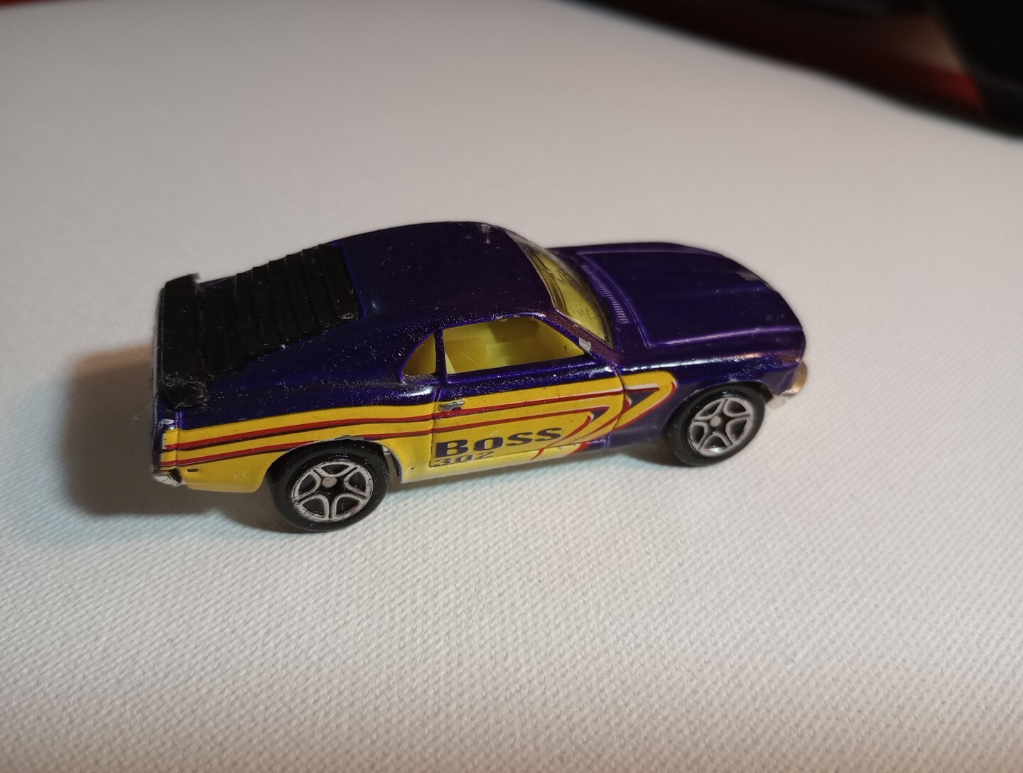 Matchbox 1997 Classic Decades 1970 Ford Mustang Boss 302 Purple Die Cast Loose