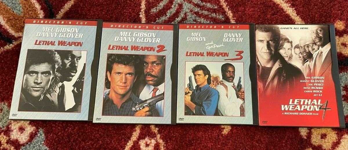 LETHAL WEAPON 1〜4 4 Film Favorites: Lethal Weapon (1-4 DVD) 85391174301| eBay