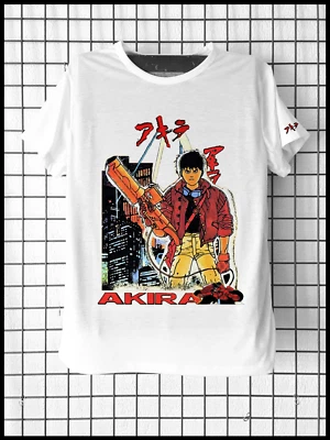 Tee-shirt Akira Kaneda Shôtarô Motos Bikers Cosplay Logo Manga Animé japonais BD - Photo 1/4