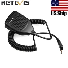 Retevis HK001 Hand Speaker Microphone for Retevis RT22 H777 RT3S/BF UV5R 888S