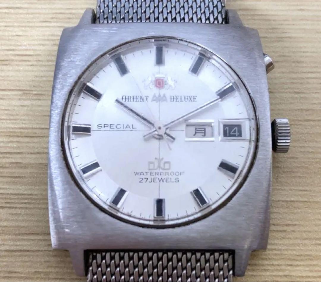ORIENT AAA DELUXE SPECIAL 27 jewel hand-wound watch in working 