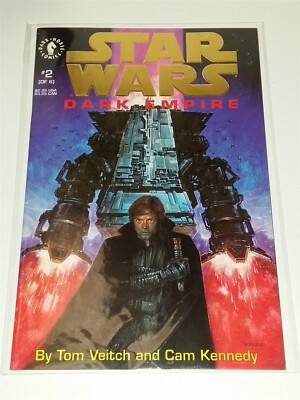STAR WARS DARK EMPIRE #2 GOLD TITLE VARIANT NM (9.4) FEBRUARY 1992 DARK HORSE