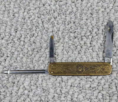 Vintage D. Peres Solingen Germany Inox Folding 3-Blade 3.25'' Pocket Knife