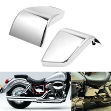 Chrome Battery Side Fairing Covers For Honda Shadow ACE VT750 VT400 VT 400 97-03