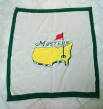 NWOT! Masters Golf Heavy Knit Throw Blanket 50" W x 55 L "RARE"!!