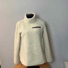 Bean Signature Size S White/beige Flece