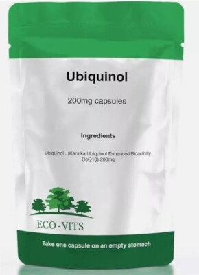 Ubiquinol 200mg Kapseln - starkes Antioxidans & Unterstützung der Herzgesundheit