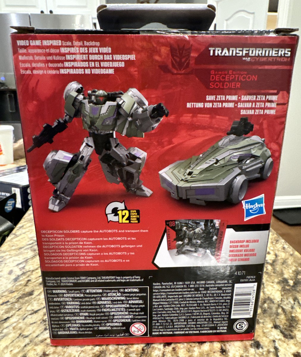 Transformers Studio Series War for Cybertron Gamer Edition