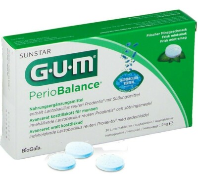 GUM  PerioBalance  Lutschtabletten (30 Stück) PZN 10032691