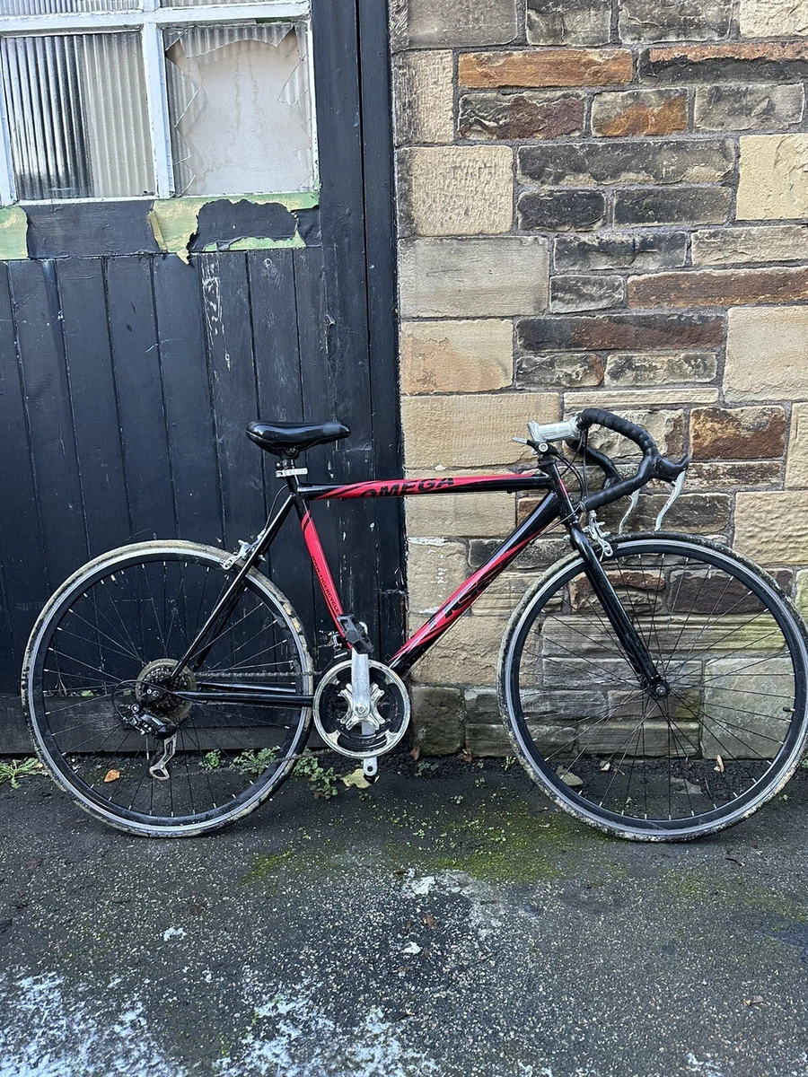 Omega Tiger Vintage Road Bike Black Red Lightweight eBay