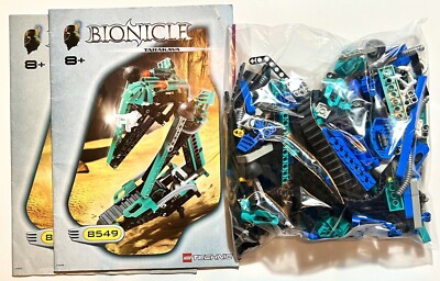 Tarakopayapaya 100% Complete LEGO Bionicle Rahi Tarakava Set 8549 Instructions