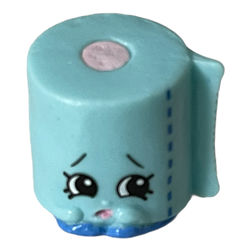 NEW Shopkins Season 2 Figure Blue Leafy Toilet Paper eBay