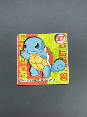 コミック・アニメ Squirtle. Squirtle 007 Pokemon Mini Card Nintendo Japanese Anime Movie Game