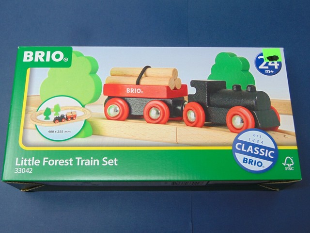 brio little forest train set