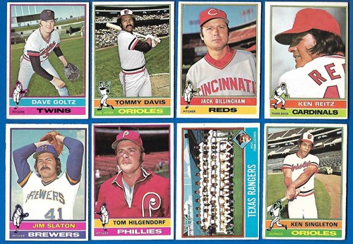 1976 OPC O PEE CHEE TOPPS 133-264 MLB BASEBALL CARD ERROR & VARIATION SEE LIST - Picture 34 of 245